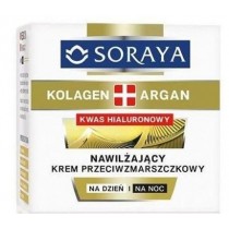 Soraya Kolagen & Argan nawilżający krem przeciwzmarszczkowy na dzień i noc 50ml