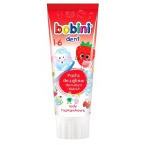 Bobini Dent pasta do zbw dla dzieci powyej 1-go roku ycia Lody truskawkowe 75ml
