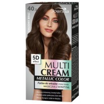 Joanna Multi Cream Metallic Color 5D Effect farba do włosów 40.5 Chłodny Brąz