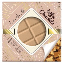 Lovely Toffee Chocolate Deep Matte Face Bronzer czekoladowy matowy puder brzujcy do twarzy i ciaa 9g