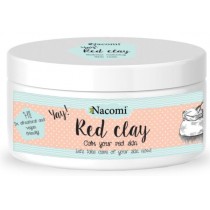 Nacomi Red Clay czerwona glinka rozjaniajca 100g