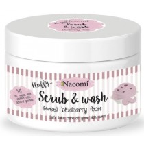 Nacomi Scrub & Wash piankowy peeling do ciała Sweet Blueberry 180ml