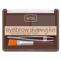 Wibo Shape&Define Eyebrow Shaping Kit zestaw do stylizacji brwi Dark