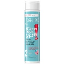 Eveline Clean Your Skin oczyszczajco-matujcy tonik przeciw niedoskonaociom do twarzy 225ml