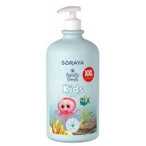 Soraya Family Fresh Kids żel pod prysznic dla dzieci 2w1 z wyciągiem z owsa 1000ml