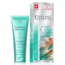 Eveline Sos CC Cream 8w1 kompleksowy krem agodzco-nawilajcy do cery wraliwej i naczynkowej 30ml