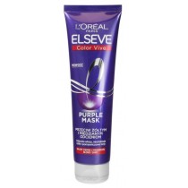 L`Oreal Elseve Color-Vive Purple Mask maska do włosów przeciw żółtym i miedzianym odcieniom 150ml