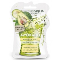 Marion Fit&Fresh Face Mask maseczka do twarzy regeneracja i nawilenie Awokado 7,5ml