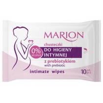 Marion Intimate Wipes chusteczki do higieny intymnej z prebiotykiem 10szt