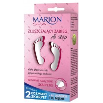 Marion SPA złuszczający zabieg do stóp nasączone skarpetki 2x20ml