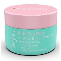 Nacomi Vegan Pink Clay Mask maska rowa oczyszczajco cigajca 50ml