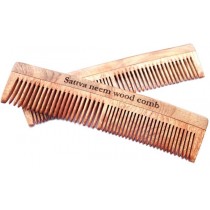 Sattva Neem Wood Comb grzebie z drzewa Neem 19cm