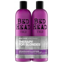 Tigi Bed Head Dumb Blonde Shampoo szampon do włosów blond 750ml + Dumb Blonde Conditioner odżywka do włosów blond 750ml