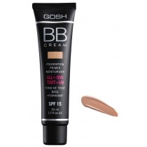 Gosh BB Cream Foundation Primer Moisturizer All In One SPF15 Krem baza podkad 3w1 03 Warm Beige 30ml