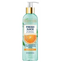 Bielenda Fresh Juice żel micelarny nawilżający z wodą cytrusową Pomarańcza 190g
