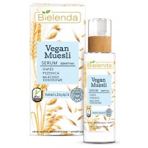 Bielenda Vegan Muesli Moisturizing Serum serum nawilżające do cery suchej, odwodnionej i wrażliwej na dzień i na noc 30ml