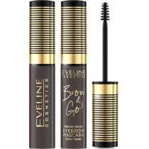 Eveline Brow & Go! Eyebrow Mascara tusz do brwi 02 Dark 6ml