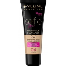 Eveline Selfie Time Foundation & Concealer kryjco-nawilajcy podkad i korektor 04 Natural 30ml