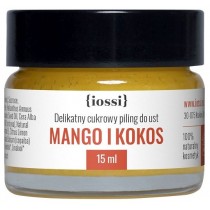 Iossi Mango i Kokos delikatny cukrowy peeling do ust z mas�em mango i cytryn� 15ml
