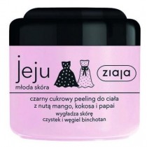 Ziaja Jeju czarny cukrowy peeling do ciaa 200ml