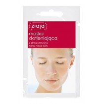 Ziaja Maska dotleniajca z glink czerwon do kadego rodzaju skry 7ml