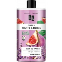 AA Super Fruits & Herbs pyn do kpieli Figa i Lawenda 750ml