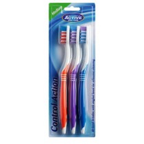 Active Oral Care Control Action szczoteczki do zbw Medium 3szt