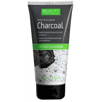 Beauty Formulas Charcoal Detox Cleanser żel do mycia twarzy z aktywnym węglem 150ml