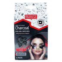 Beauty Formulas Charcoal Eye Gel Patches elowe patki pod oczy z aktywnym wglem 6 par