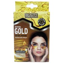 Beauty Formulas Gold Eye Gel Patches zote elowe patki pod oczy 6 par