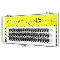 Clavier DU2O Double Volume MIX kępki rzęs 9mm,10mm,11mm