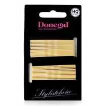 Donegal Wsuwki do włosów Beżowe 5cm 24szt 5092