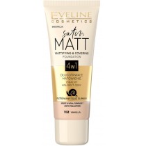 Eveline Satin Matt Foundation matujący podkład do twarzy 102 Vanilla 30ml