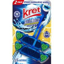 Kret Zawieszka do WC barwiąca wodę Lemon Harmony 2x40g