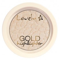 Lovely Gold Highlighter rozświetlający puder do twarzy