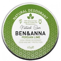 Ben & Anna Natural Deodorant naturalny dezodorant w kremie w metalowej puszce Persian Lime 45g