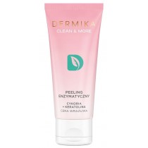 Dermika Clean & More peeling enzymatyczny cera wraliwa Cykoria & Keratolina 75ml