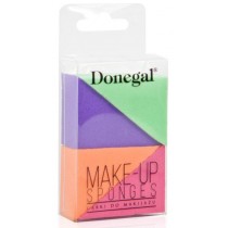 Donegal Gbka do makijau kolorowa trjktna 4szt 4305