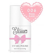 Elisium UV Gel Polish lakier hybrydowy do paznokci 006 Neon Love 8ml