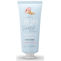 Fluff Body Cream mietanka do ciaa nawilajca Brzoskwinia & Karmel 150ml