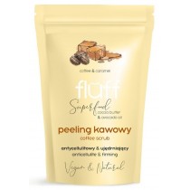 Fluff Coffee Scrub peeling kawowy do ciaa Ujdrniajcy & Antycellulitowy Karmel 100g