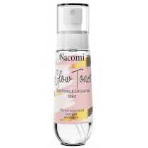 Nacomi Glow Toner rozświetlająco złuszczający tonik do twarzy 80ml