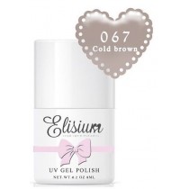 Elisium UV Gel Polish lakier hybrydowy do paznokci 067 Cold Brown 8ml