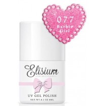 Elisium UV Gel Polish lakier hybrydowy do paznokci 077 Barbie Girl 8ml