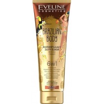 Eveline Brazilian Body rozwietlajcy zoty eliksir do ciaa i twarzy 6w1 100ml
