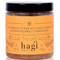 Hagi Naturalny scrub do ciaa z gak muszkatoow i cynamonem 300g