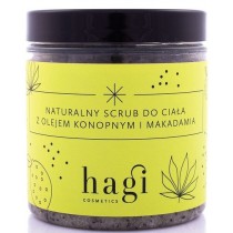 Hagi Naturalny scrub do ciaa z olejem konopnym i makadamia 300g