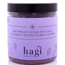 Hagi Naturalny scrub do ciaa z pestek liwki i olejem jojoba 300g