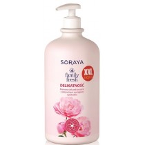 Soraya Family Fresh Delikatno kremowy el pod prysznic z pompk 1000ml