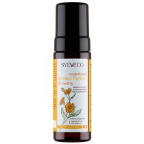 Sylveco Nagietkowa pianka myjąca do twarzy oczyszcza, nawilża i łagodzi podrażnienia Nagietek Lekarski & Kwas mlekowy 150ml